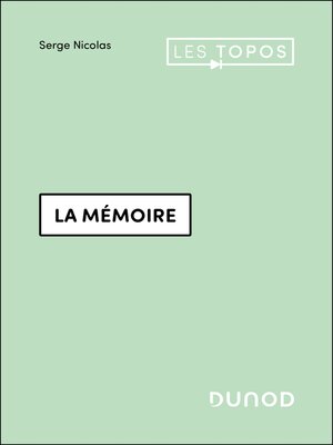 cover image of La mémoire